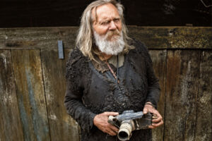 Retrato recreado con IA de Miroslav Tichý